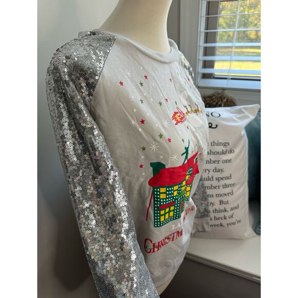 National Lampoons Christmas Vacation Ugly Tacky Funny Sweater - Picture 4 of 4